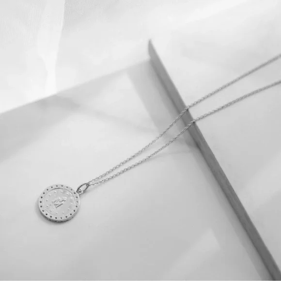 Silver Mary Necklace - Picture 4 of 8